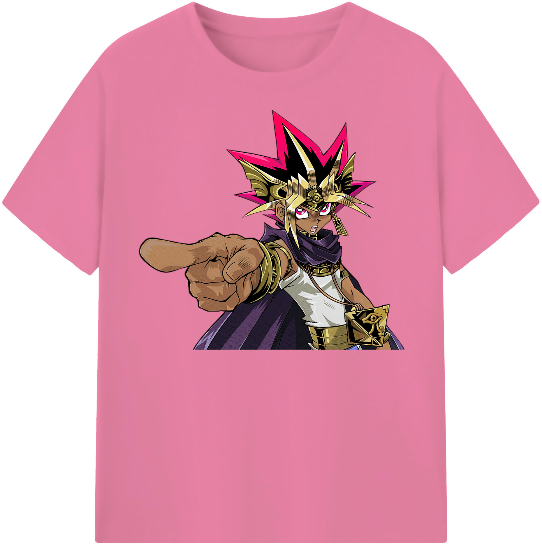 （画像用） 遊☆戯☆王 Yu-Gi-Oh! 綿100％半袖Tシャツ（フロントプリント）